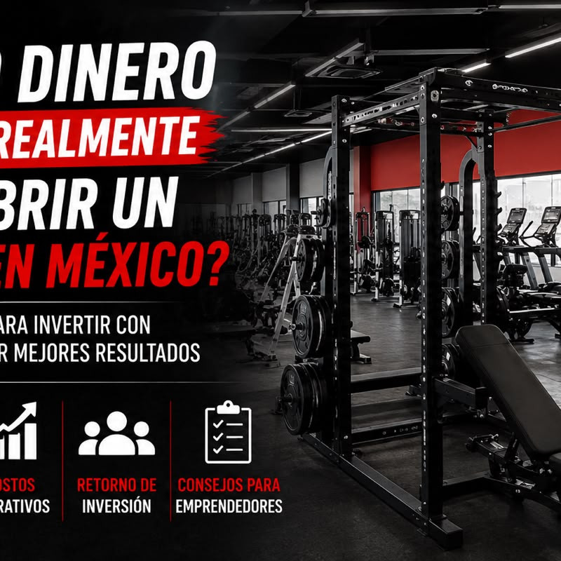 ¿Cuánto Dinero Necesitas Realmente para Abrir un Gimnasio en México?